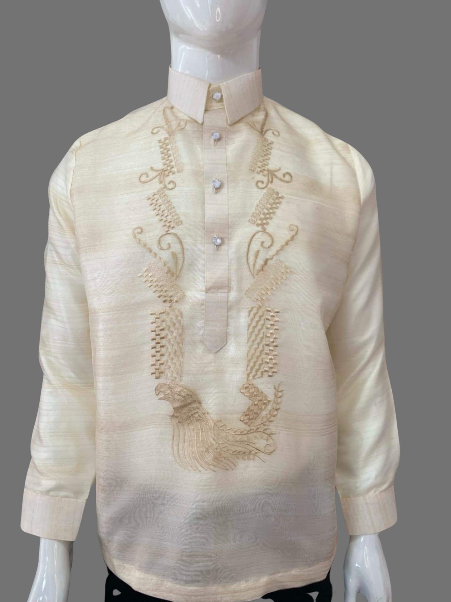 Organza Barong Tagalog with Premium Embroidery | Barong Republic