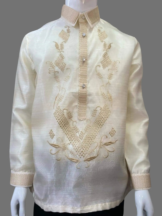 Organza Premium Embriodered Barong Tagalog | Barong Republic