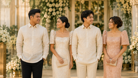 What to Wear to a May Wedding: Barong Tagalog and Filipiniana Outfit Guide by Casa Barong Filipiniana