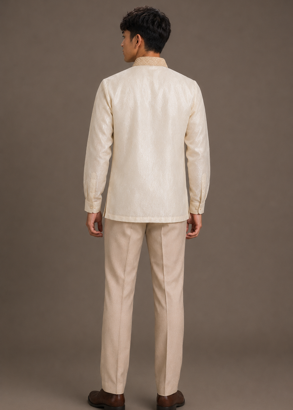 Aguinaldo Barong Tagalog Piña Organza With Lining
