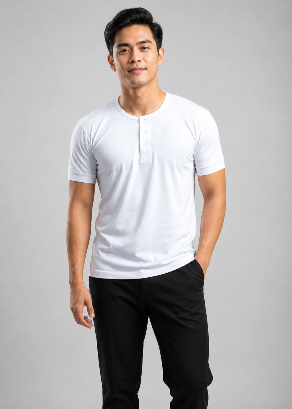 Barong Undershirt - Camisa de chino shirt white
