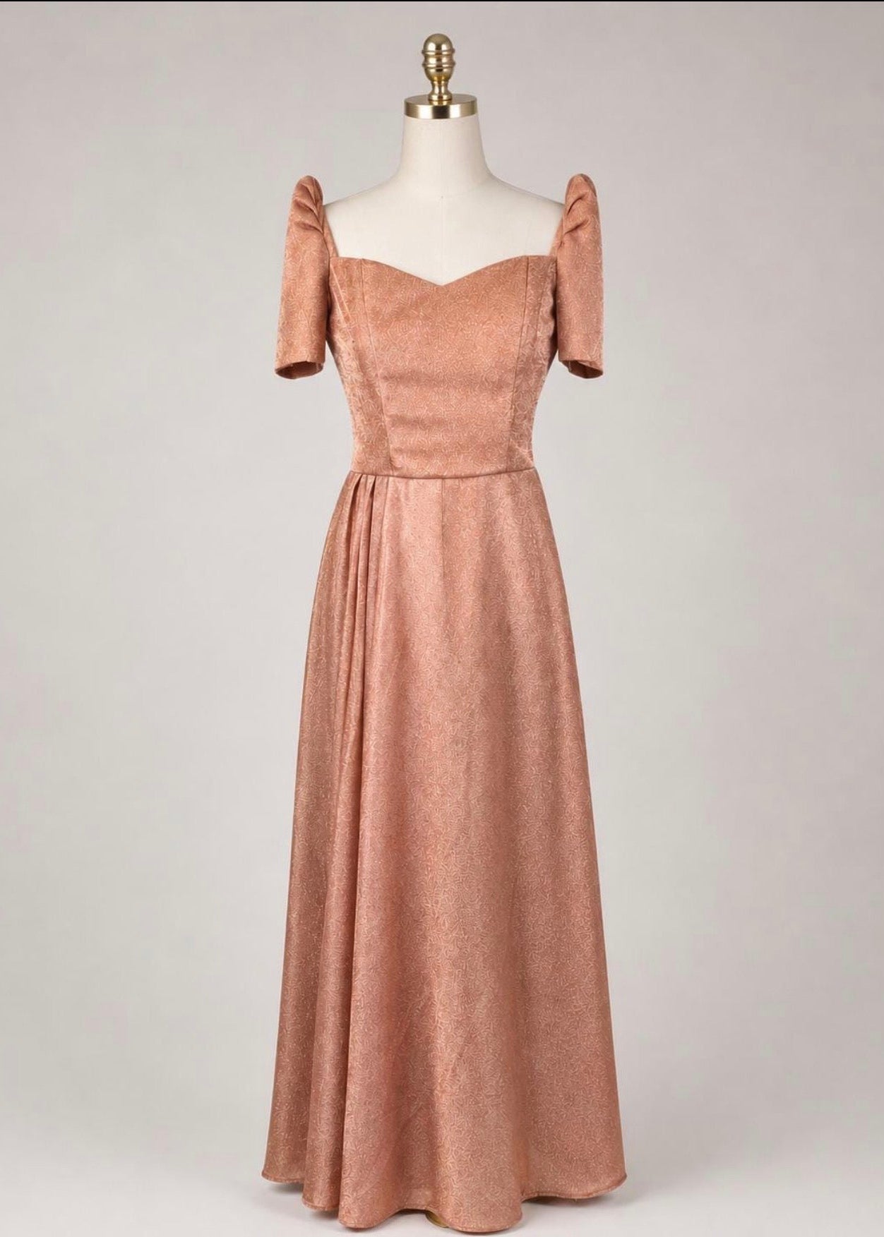 Aurelia Filipiniana Gown in Rose Gold Nude