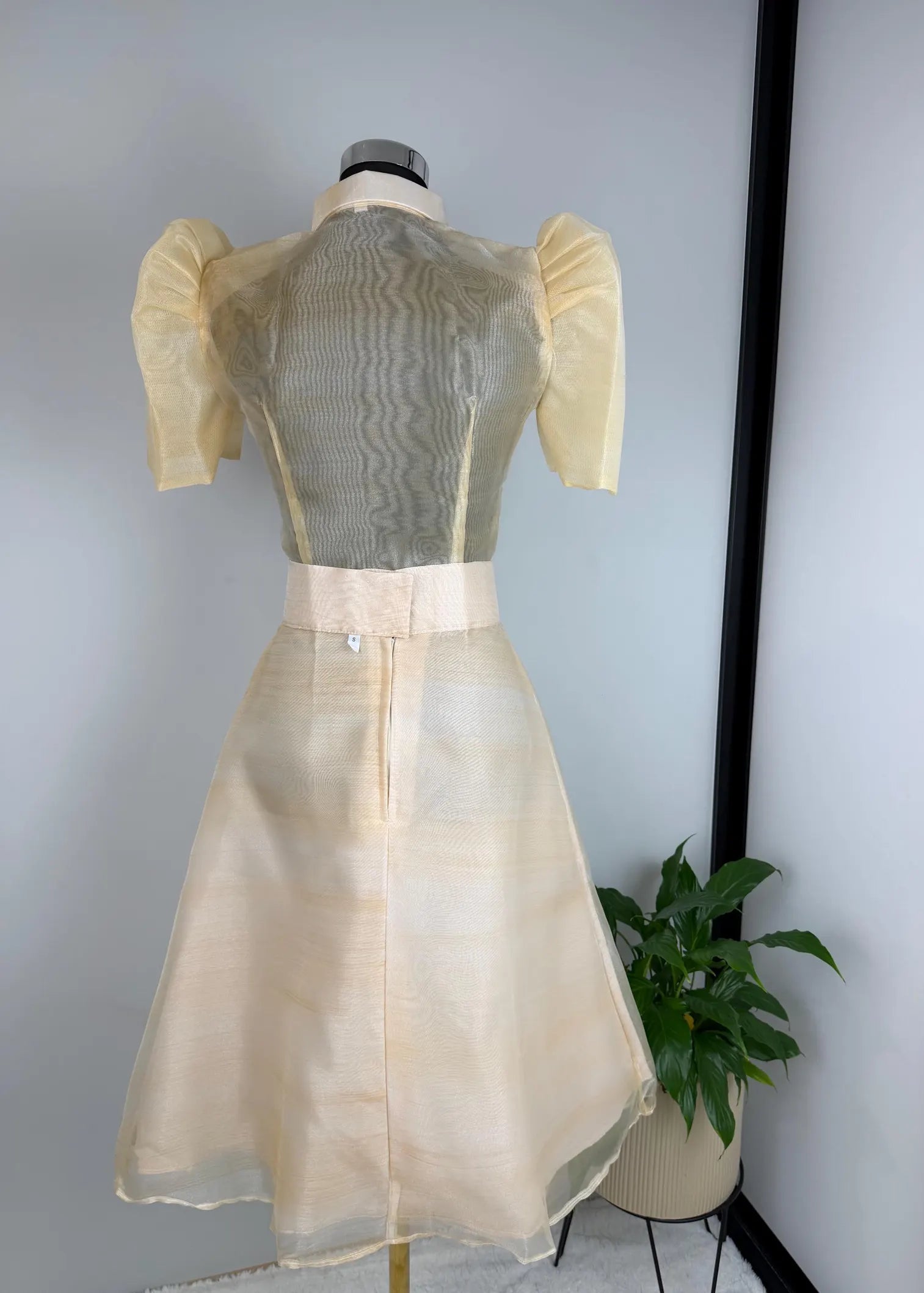 Filipiniana Sampaguita Blouse and Skirt Set