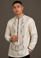 Juan Barong Tagalog Piña Organza Oriental Design with Lining