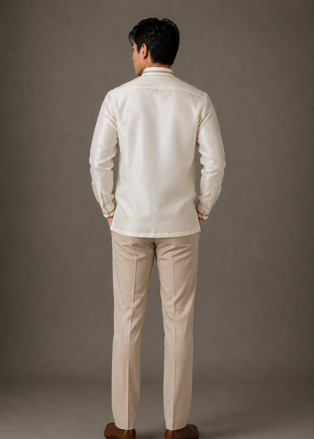 Pablo Barong Tagalog Piña Organza