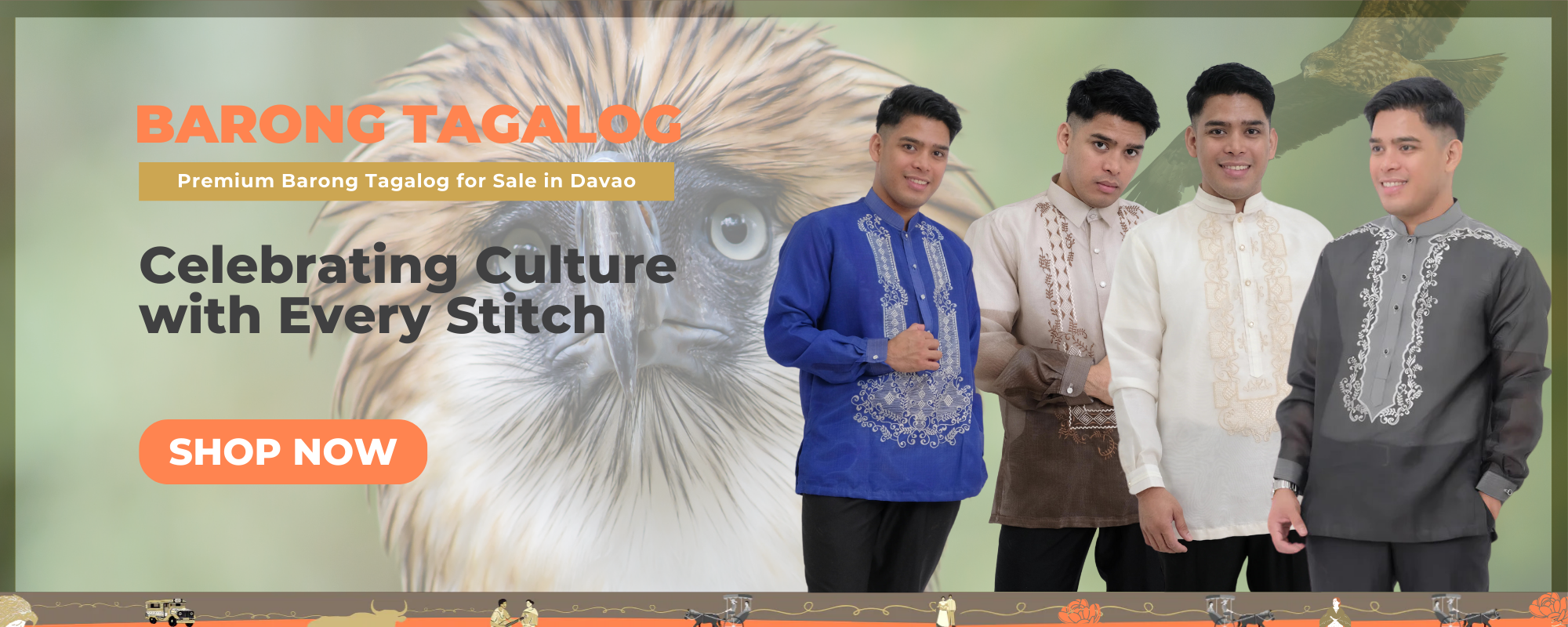 Barong Tagalog for Sale in Davao by Barong Republic