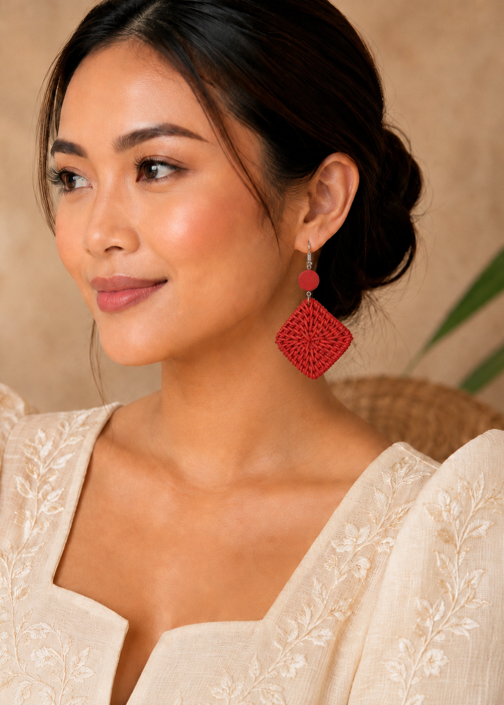 Dilag Rattan Earrings