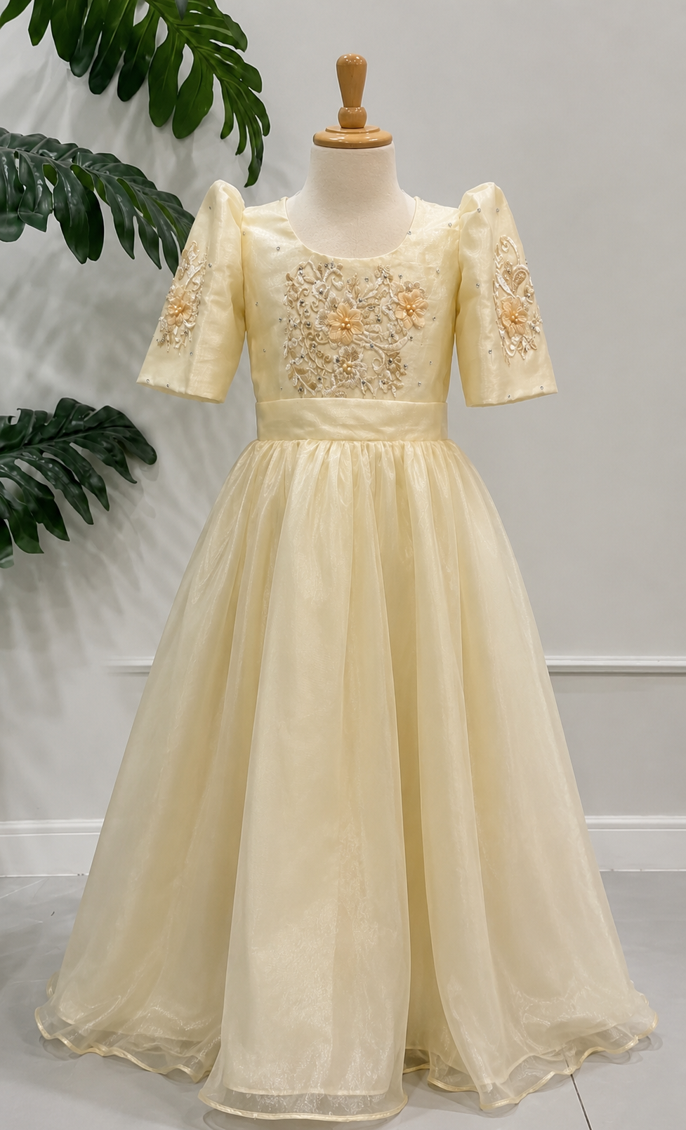 Isa Filipiniana Princess Ball Dress for Girls