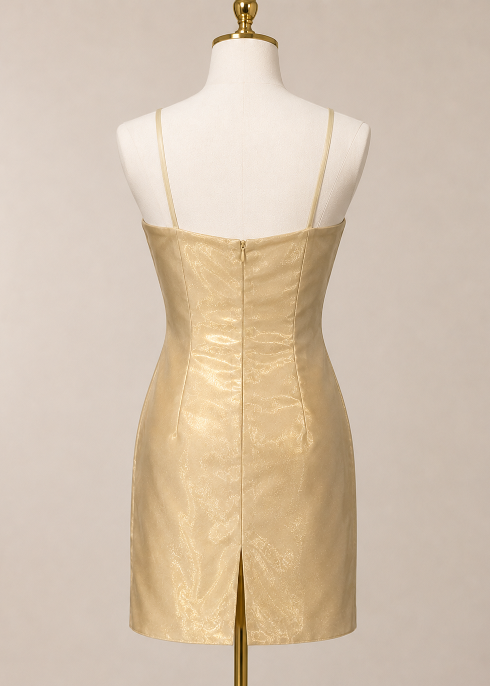 Magdalena Base Dress Spaghetti Dress Organza w/ Satin Lining