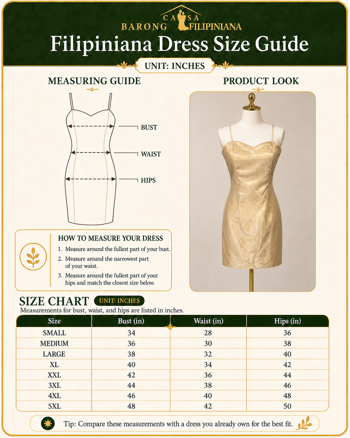 Magdalena Base Dress Spaghetti Dress Organza w/ Satin Lining